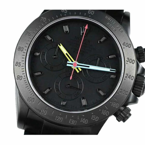 Rolex Blaken Daytona Date Black Dial 116520 Replica - Image 2