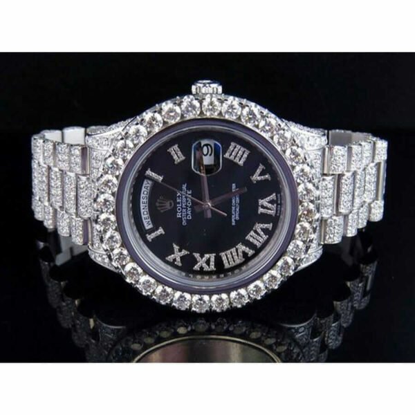 Rolex Day-Date 218239 Fully Iced Out Replica - Image 4