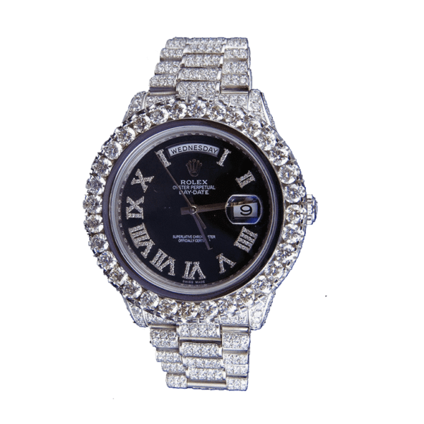 Rolex Day-Date 218239 Fully Iced Out Replica - Image 2
