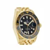 Rolex Gmt Master II Gold Black Dial Replica - Image 2