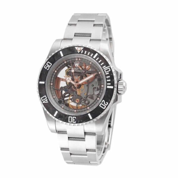 Rolex Oyster Perpetual 114200 Skeleton Dial Replica - Image 2