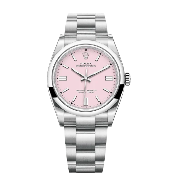 Rolex Perpetual Pink 124300 Replica-AAAAA Clone